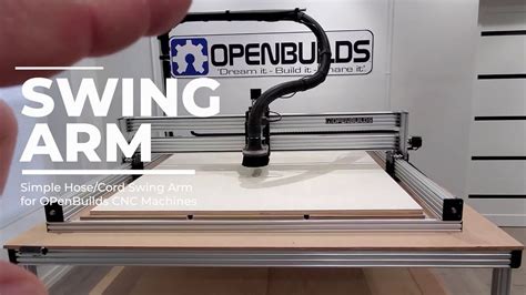 cnc machine wood arm|youtube cnc swing arm.